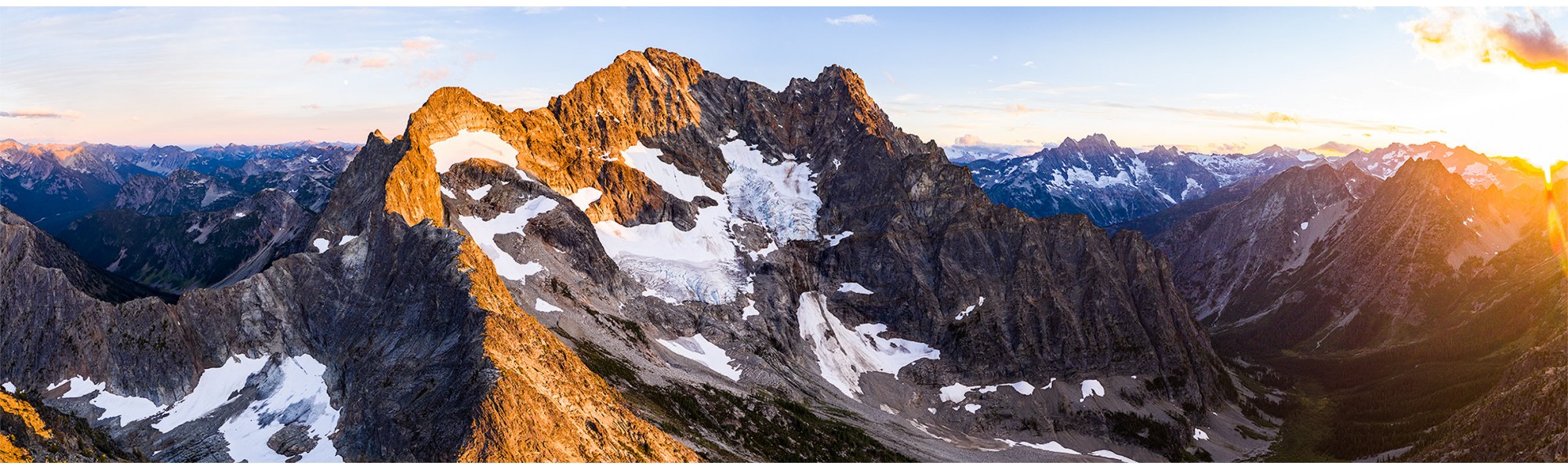 Black Peak Mountainscape
