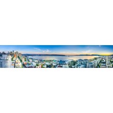 Seattle Sunset Panorama