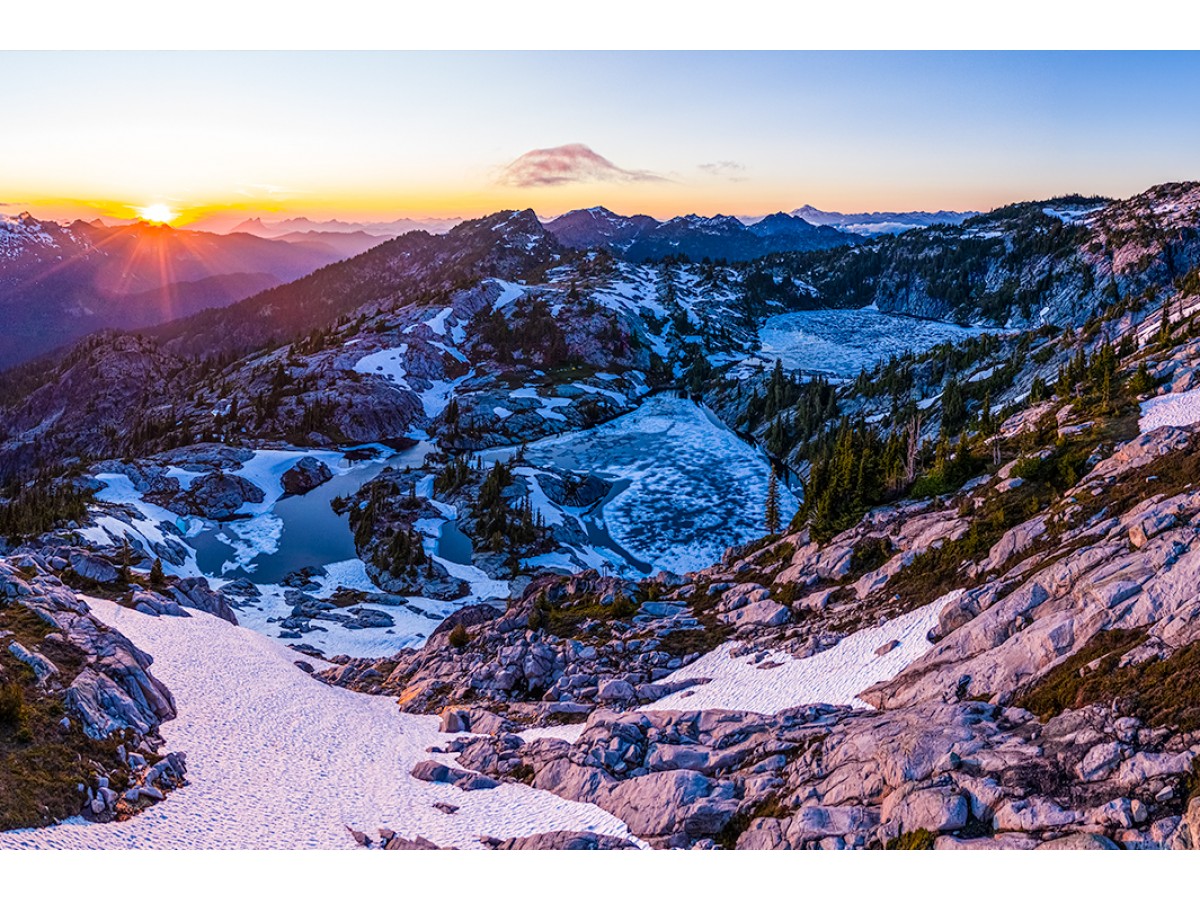 Robin Lakes Sunset